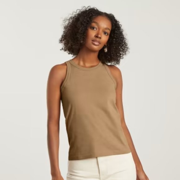 Everlane Tops - Everlane Cotton Cutaway Tank